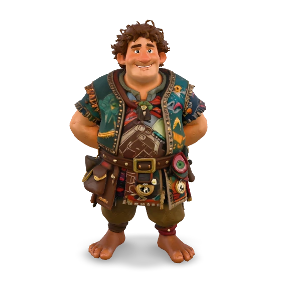 Tavern Merchant 3D model