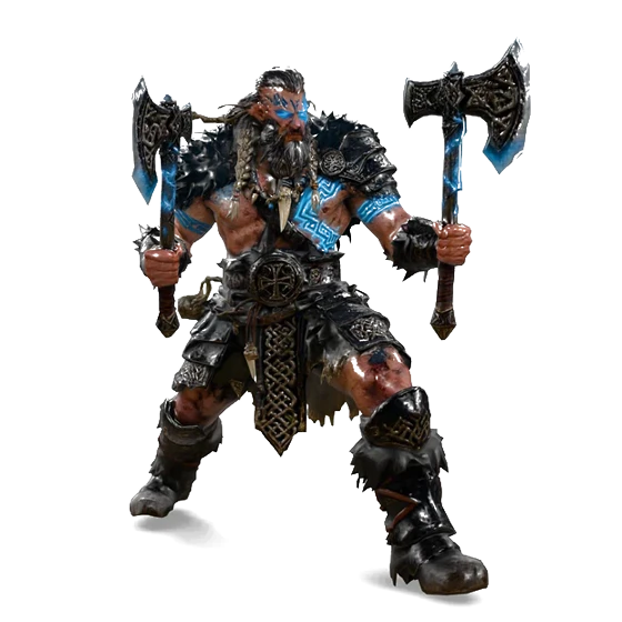 Viking Berserker 3D model from text prompt