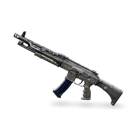 Assault Rifle 3D model from text prompt