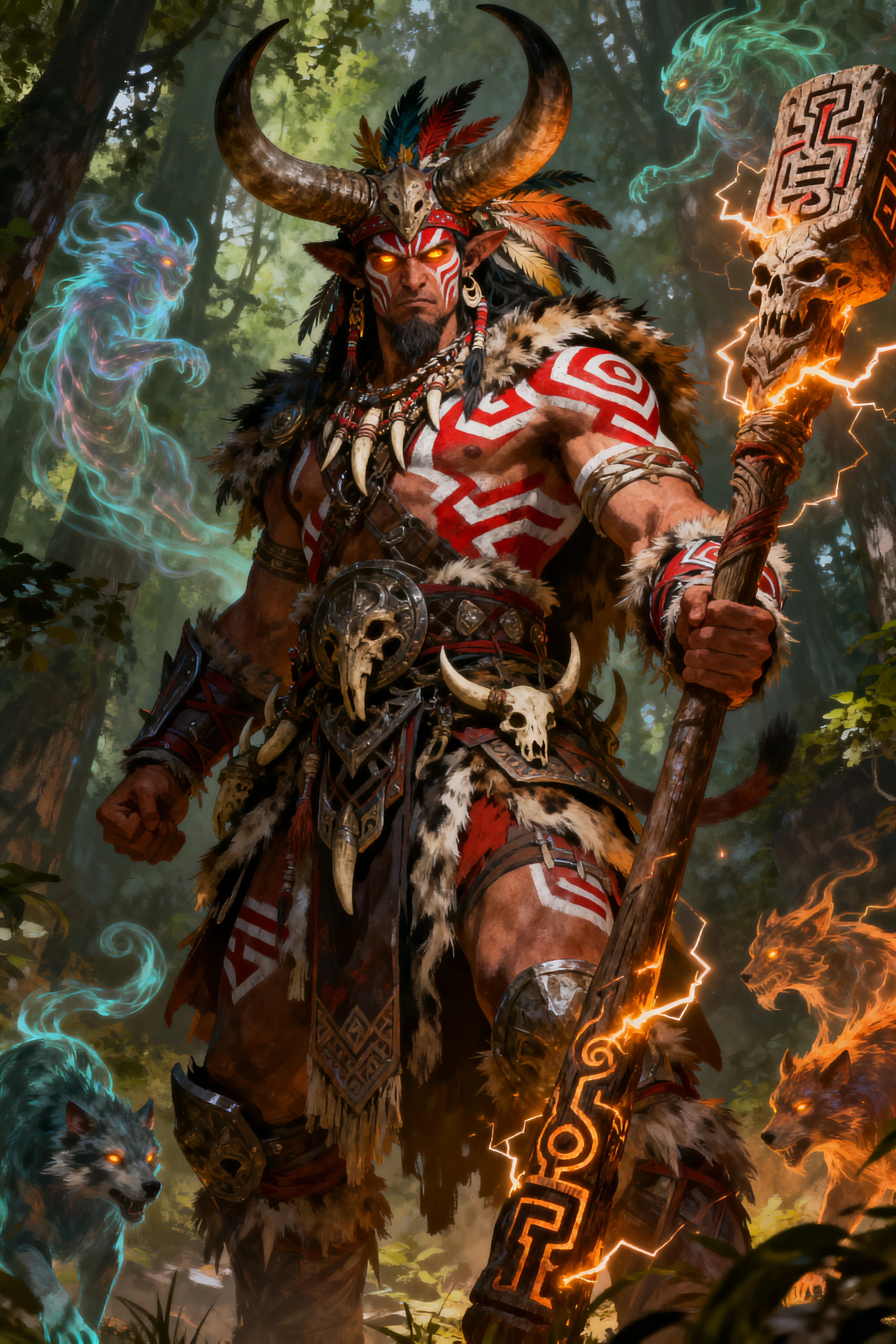 Seedream4 tribal shaman