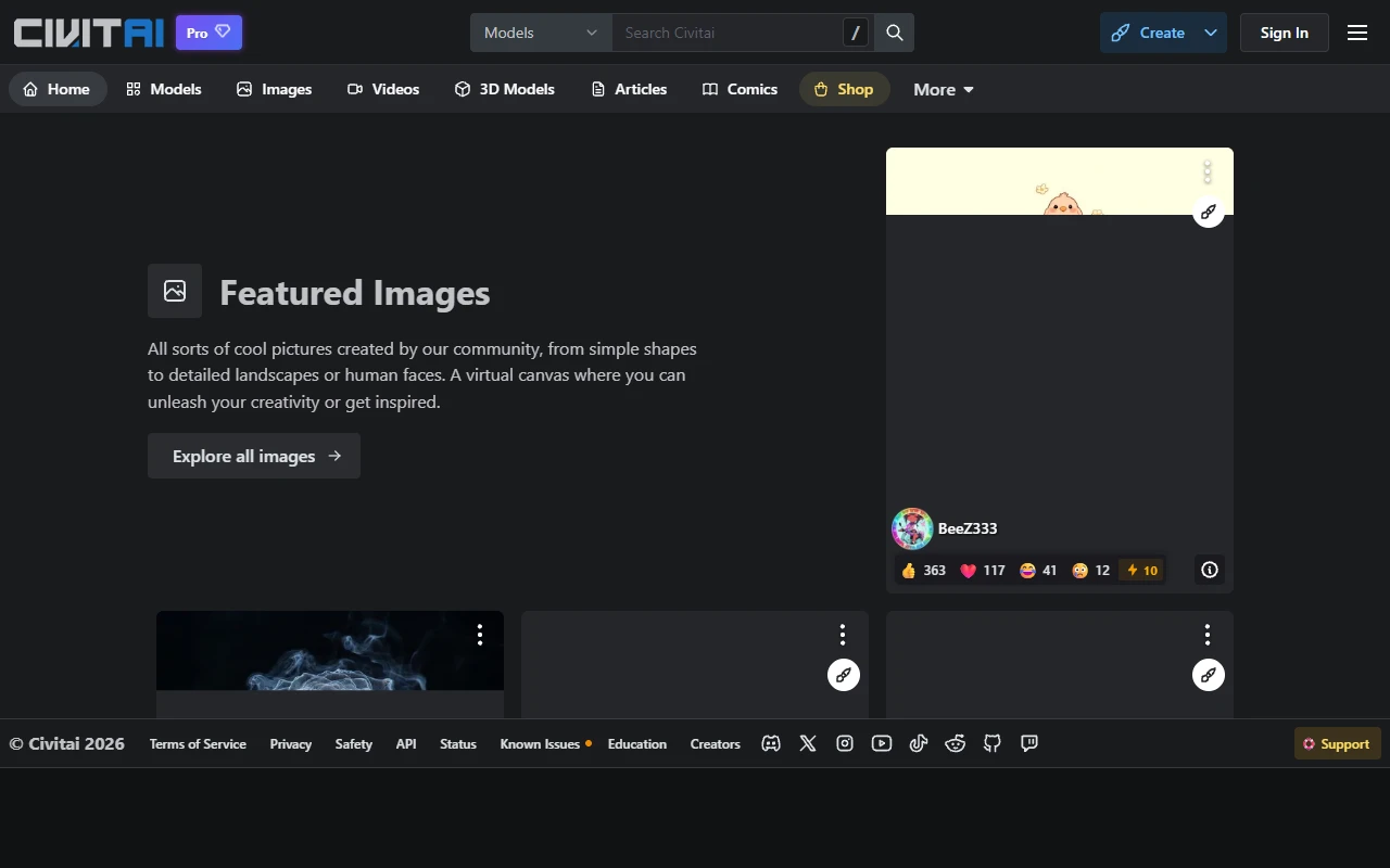 Civitai — free AI pixel art generator, anime pixel art, image to pixel art, and community game art model platform